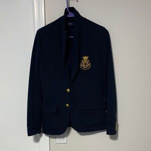 Ralph Lauren fitted navy blazer